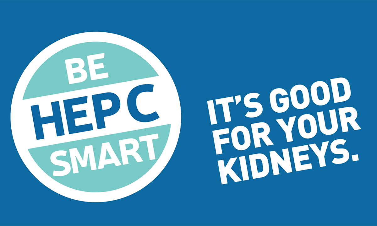 Be Hep C smart. It's Good for your kidneys.