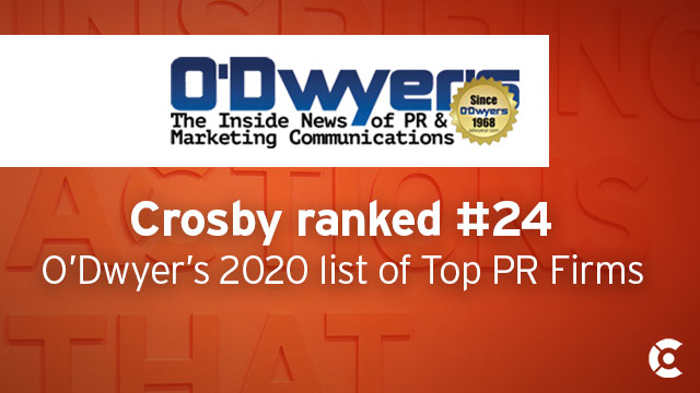 Crosby O'Dwyer ranking 2020