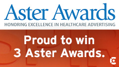 Article thumbnail for Crosby Takes Three Gold Aster Awards for Healthcare Marketing
