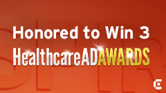 Article thumbnail for Crosby Wins Three Healthcare Marketing Awards