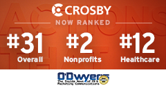 Article thumbnail for Crosby Recognized Among the Nation’s Top Public Relations Firms in O’Dwyer’s 2026 Rankings